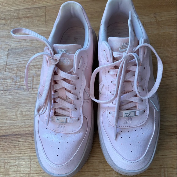 Platform Nike Air Force 1s - Picture 4 of 5